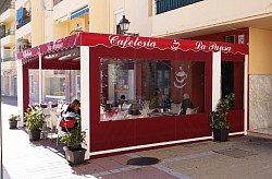 Terraza exterior cubierta