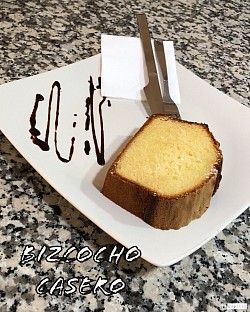 Bizcocho casero